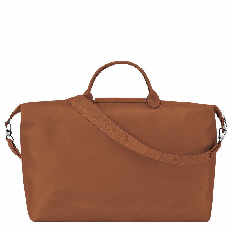 Longchamp Le Pliage Xtra S Travel bag - Leather Brown USA | L1624987504-