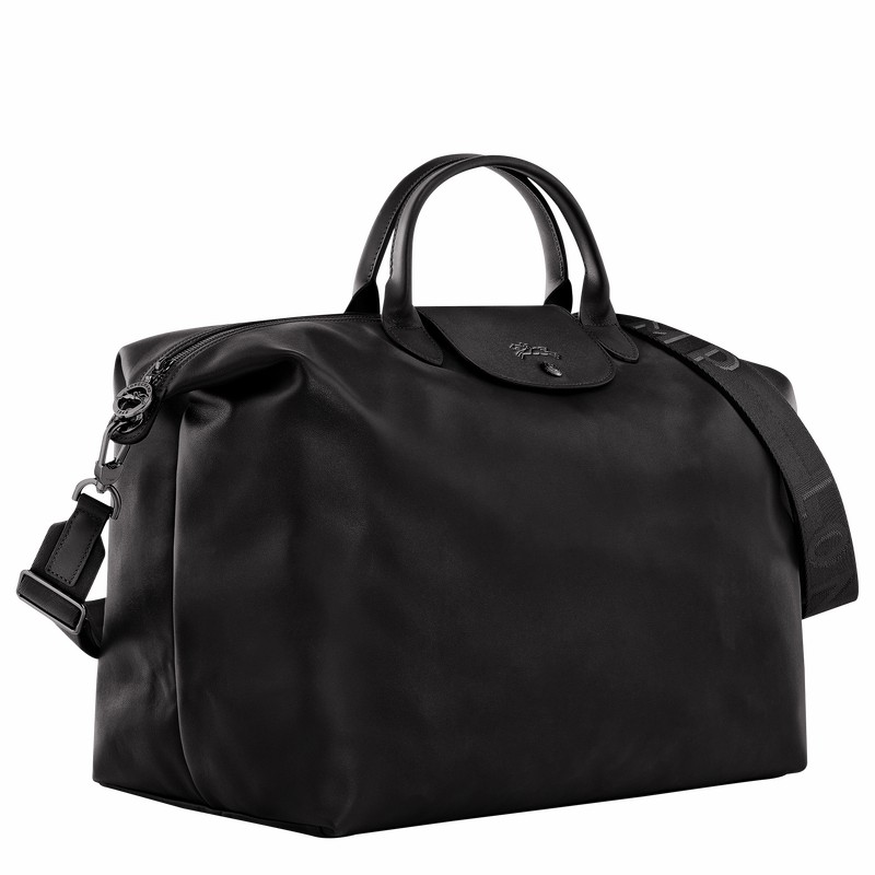 Longchamp Le Pliage Xtra S Travel bag - Leather Black USA | L1624987001-