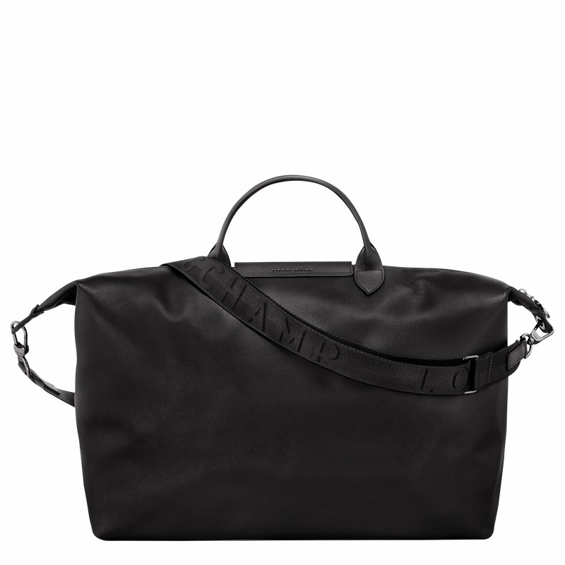 Longchamp Le Pliage Xtra S Travel bag - Leather Black USA | L1624987001-