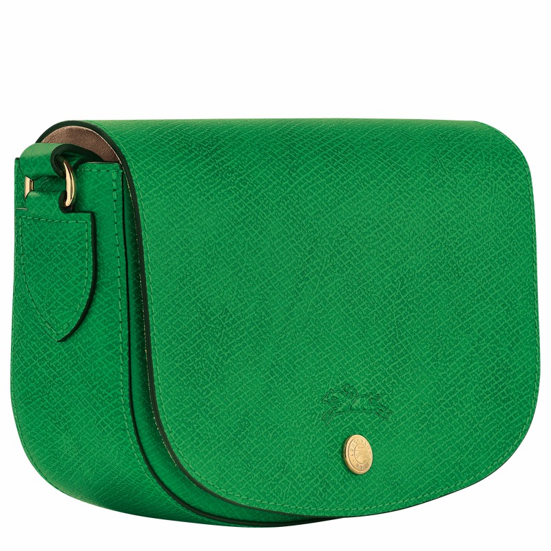 Longchamp ÉPURE S Crossbody bag - Leather Green USA | 10253HYZ129