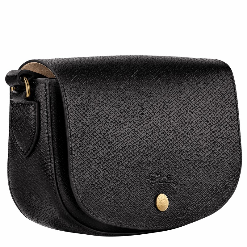 Longchamp ÉPURE S Crossbody bag - Leather Black USA | 10253HYZ001