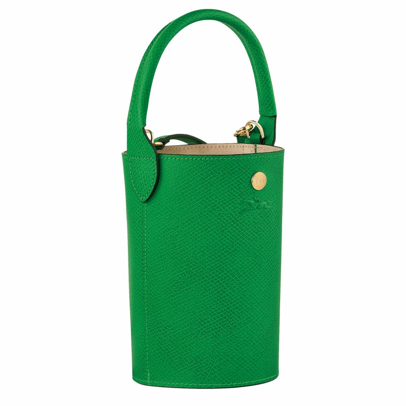 Longchamp ÉPURE XS Crossbody bag - Leather Green USA | 10213HYZ129