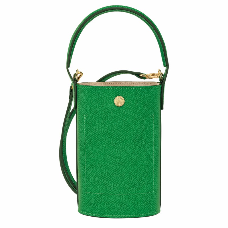 Longchamp ÉPURE XS Crossbody bag - Leather Green USA | 10213HYZ129