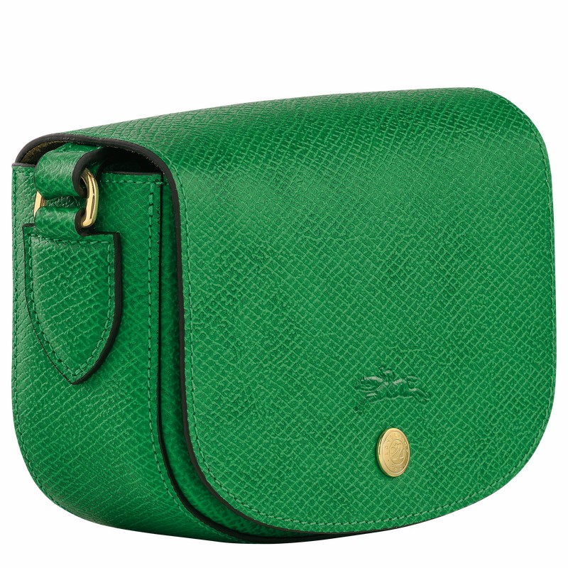 Longchamp ÉPURE XS Crossbody bag - Leather Green USA | 10165HYZ129