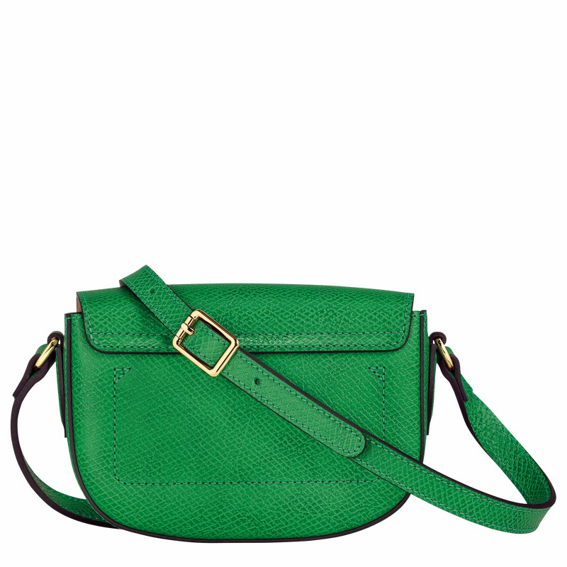 Longchamp ÉPURE XS Crossbody bag - Leather Green USA | 10165HYZ129